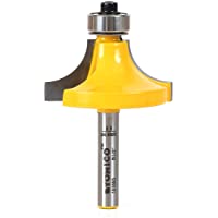 Redondo más de borde Router Bit – 1-2 &quot-radio de 1-4&quot- vástago – Yonico 13166q
